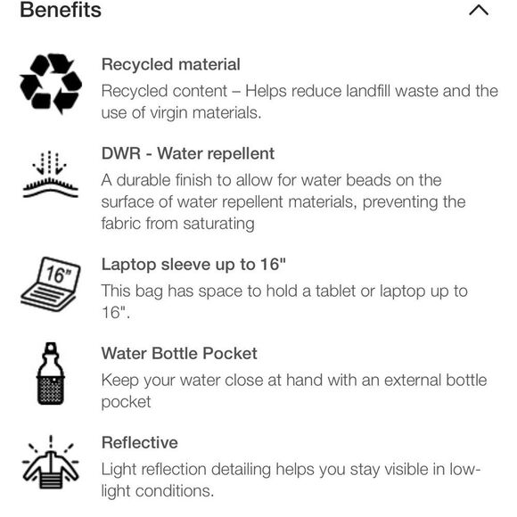 THE NORTH FACE Women’s Jester Luxe Backpack Space Blue Rose Gold Metallic NWT - Picture 12 of 12